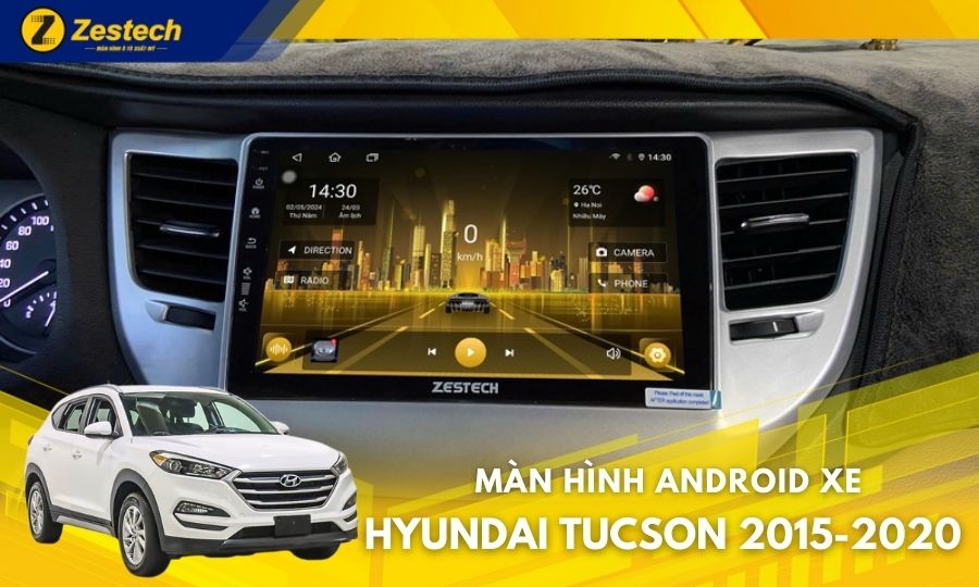 Màn hình ô tô cho xe Hyundai Tucson 2015-2020