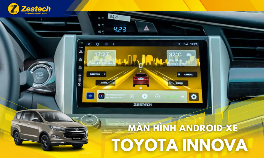 MÀN HÌNH Ô TÔ TOYOTA-INNOVA