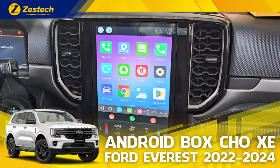 DX300 – Android Box cho xe Ford Everest 2022-2024