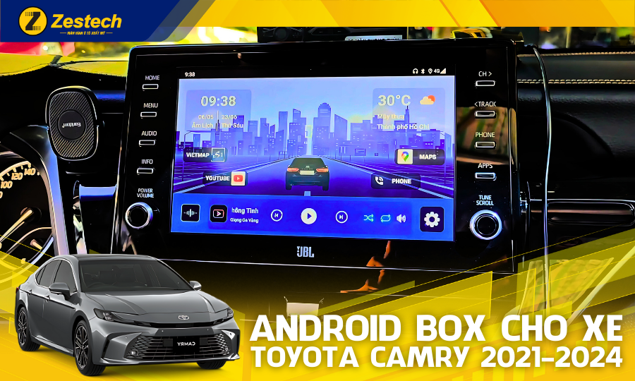 DX300 – Android Box cho xe Toyota Camry 2021-2024