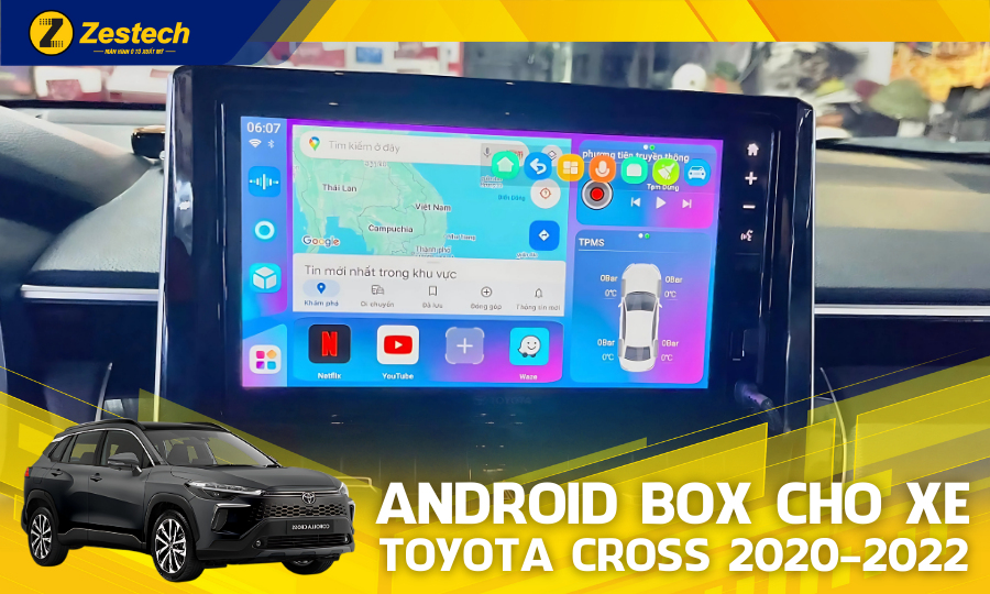 DX14 PLUS – Android Box cho xe Toyota Cross 2020-2022