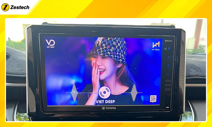 Thả ga giải trí với ứng dụng youtube không quảng cáo trên Android Box cho xe Toyota Cross 2020-2022