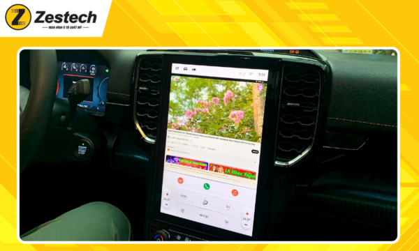 Android box cho xe Ford Ranger 2022-2024