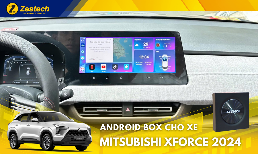 DX300 – Android Box cho xe Mitsubishi Xforce 2024