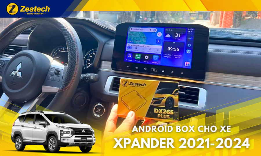 DX265 – Android Box cho xe Mitsubishi Xpander 2021-2024