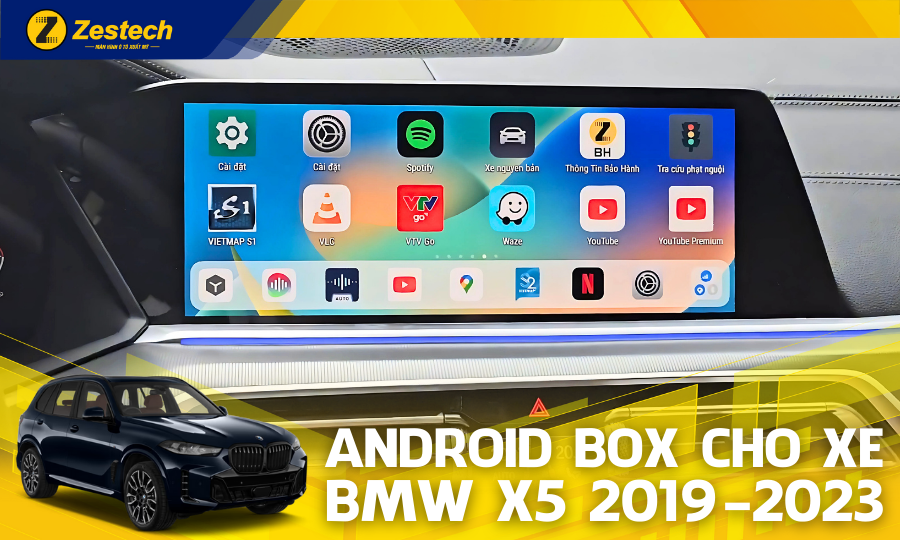 DX14 Plus - Android Box cho xe BMW X5 2019-2023