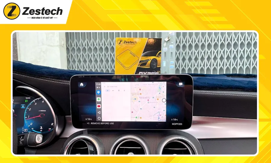 android-box-cho-xe-mercedes-glc-300-ban-do-dan-duong