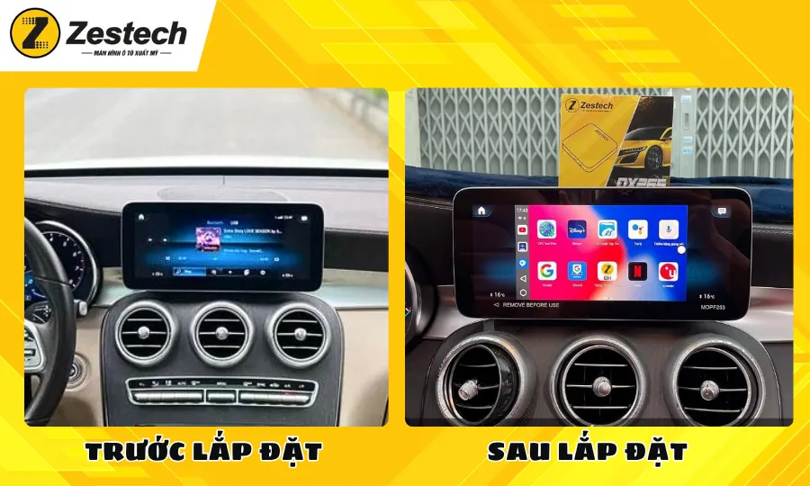 truoc-sau-khi-lap-dat-android-box-cho-xe-mercedes-glc-300