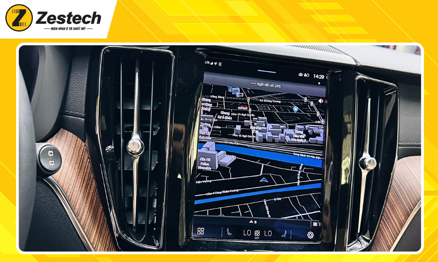 Android-Box-cho-xe-Volvo-XC60-2018-2024-ban-do-dan-duong