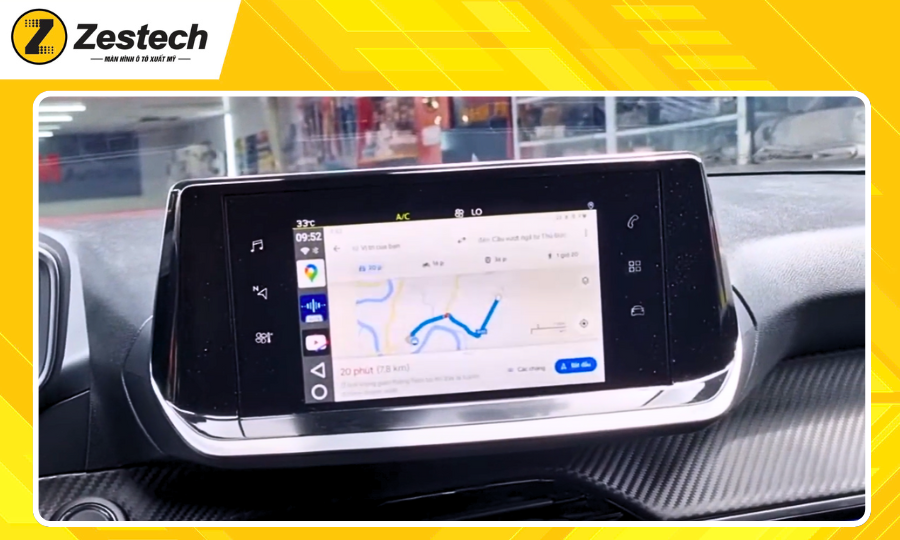 Android-box-cho-xe-Peugeot 2008 2020-2024-ban-do-dan-duong