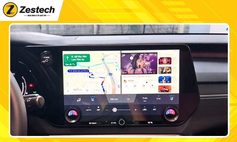 android-box-cho-xe-Lexus-RX500h-2024-da-nhiem-ung-dung