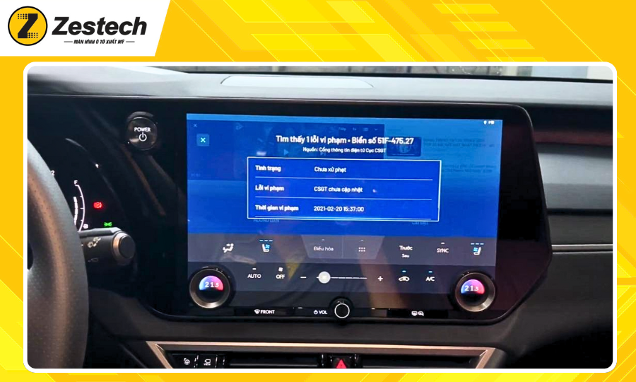 android-box-cho-xe-Lexus-RX500h-2024-tra-cuu-phat-nguoi