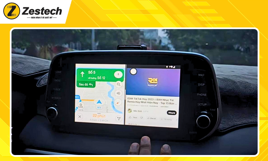 android-box-cho-xe-hyundai-tucson-2019-2021-da-nhiem-ung-dung