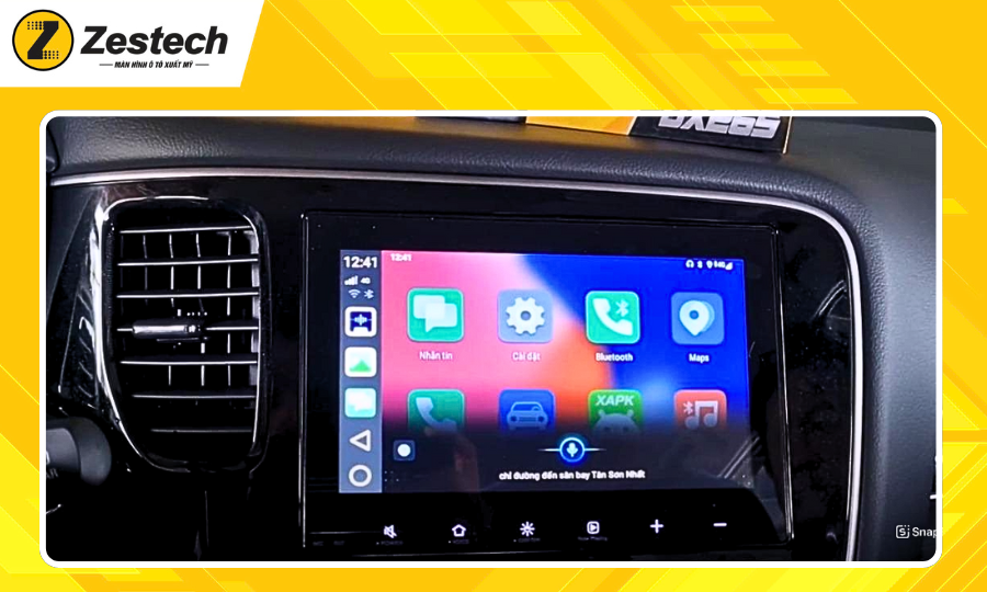 android-box-cho-xe-mitsubishi-outlander-2020-2024-ra-lenh-giong-noi