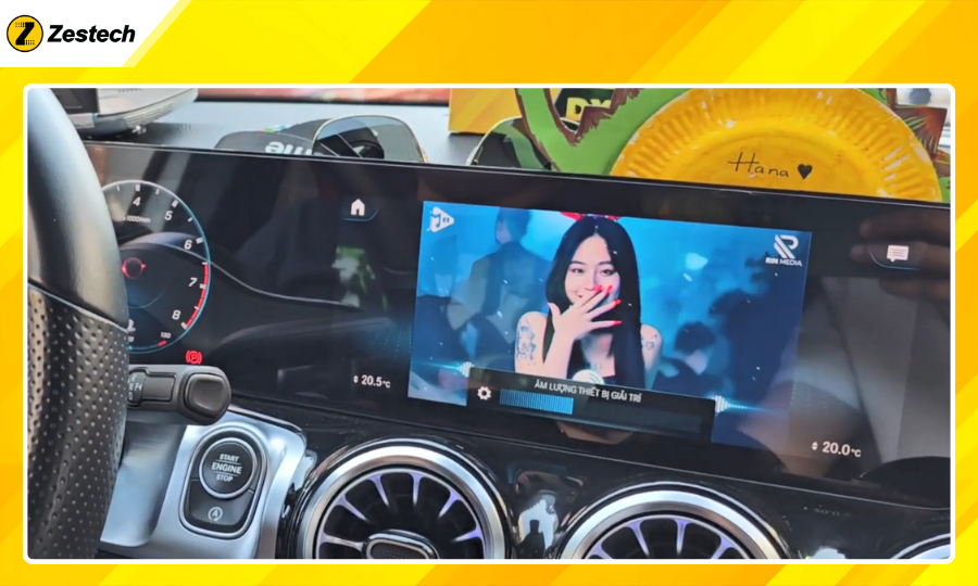 Trải nghiệm giải trí không quảng cáo với Android Box cho xe Mercedes GLB 35 4Matic