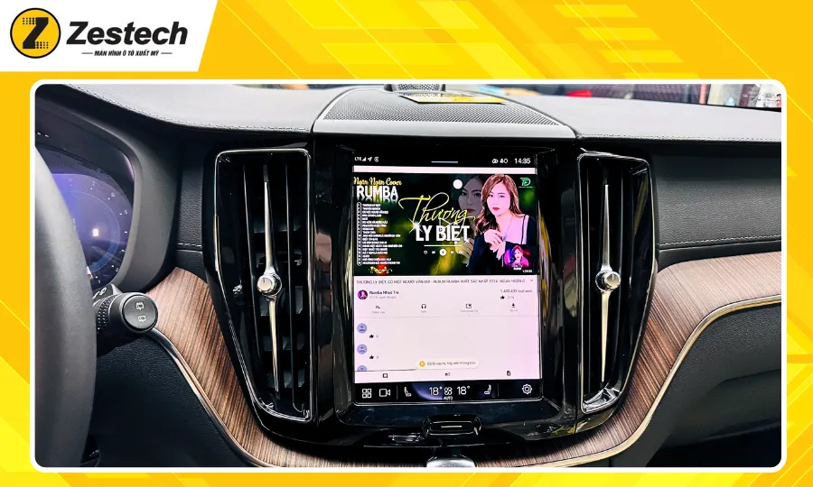 Android-Box-cho-xe-Volvo-XC60-2018-2024-giai-tri-da-phuong-tien