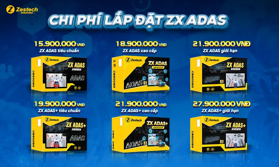 Chi phí lắp đặt ZX ADAS: Sự lựa chọn thông minh cho tài xế hiện đại