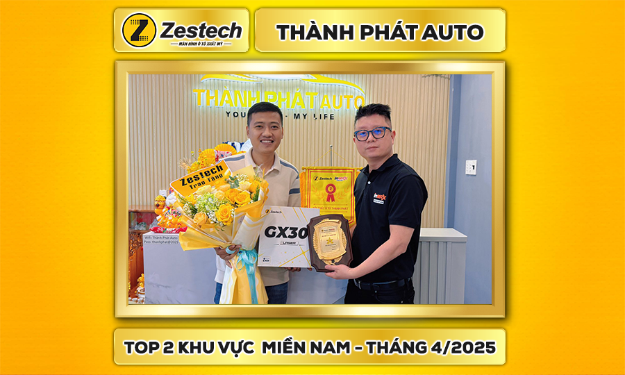 Thành Phát Auto – Đại lý xuất sắc tháng 4/2025 – Khu vực miền Nam