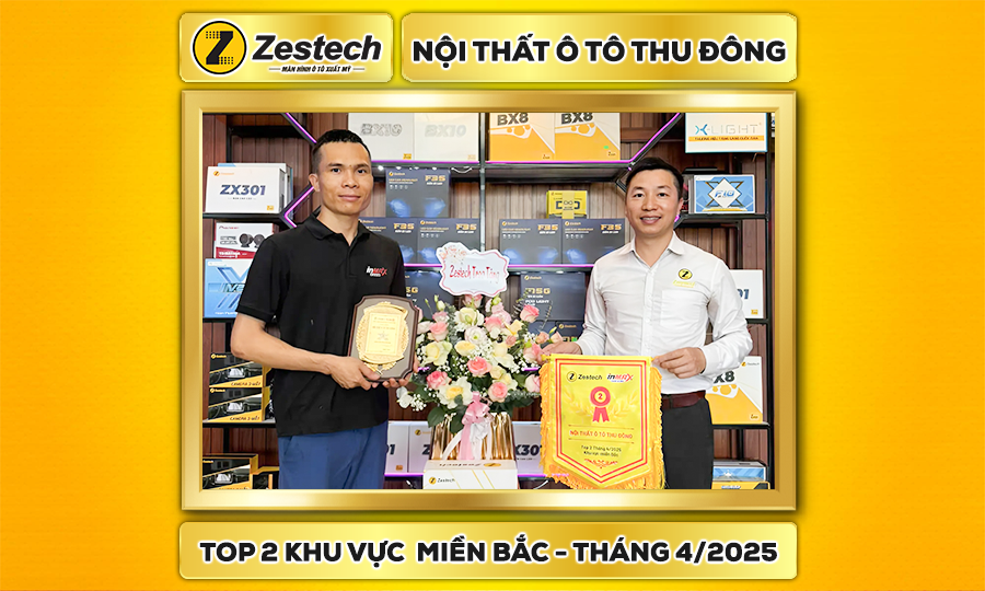 Thu Đông Auto – Đại lý xuất sắc tháng 4/2025 – Khu vực miền Bắc