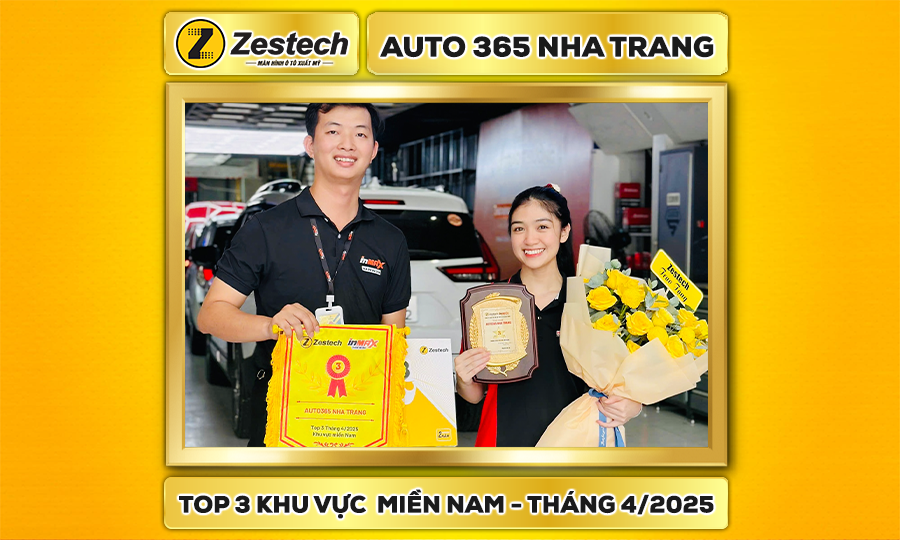 Auto365 Nha Trang – Đại lý xuất sắc tháng 4/2025 – Khu vực miền Nam