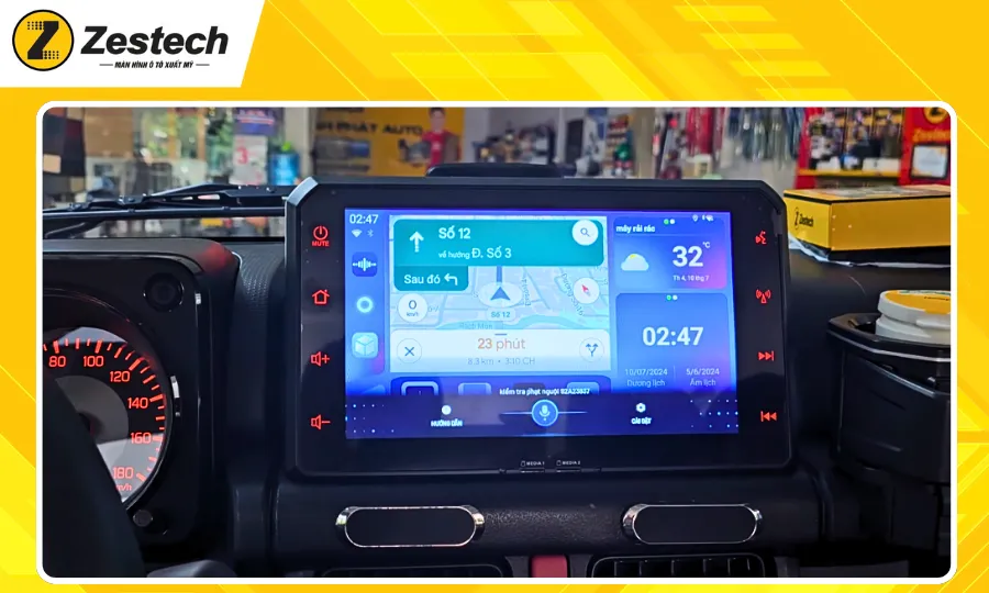 Android Box cho xe Suzuki Jimny-Kiểm tra phạt nguội