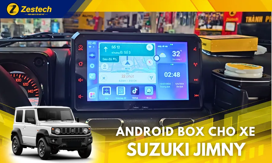 DX300 – Android Box cho xe Suzuki Jimny