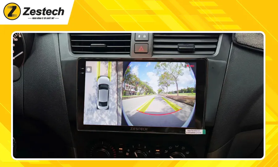 Màn hình ô tô cho xe Mazda BT-50-Tích hợp Camera 360