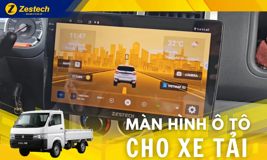 Z18 – Màn hình ô tô cho xe tải