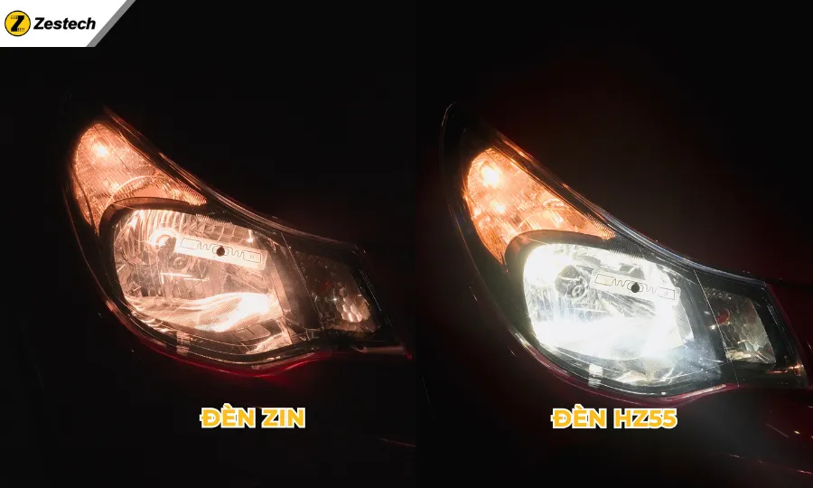 Đặc điểm đèn bi led HZ 55