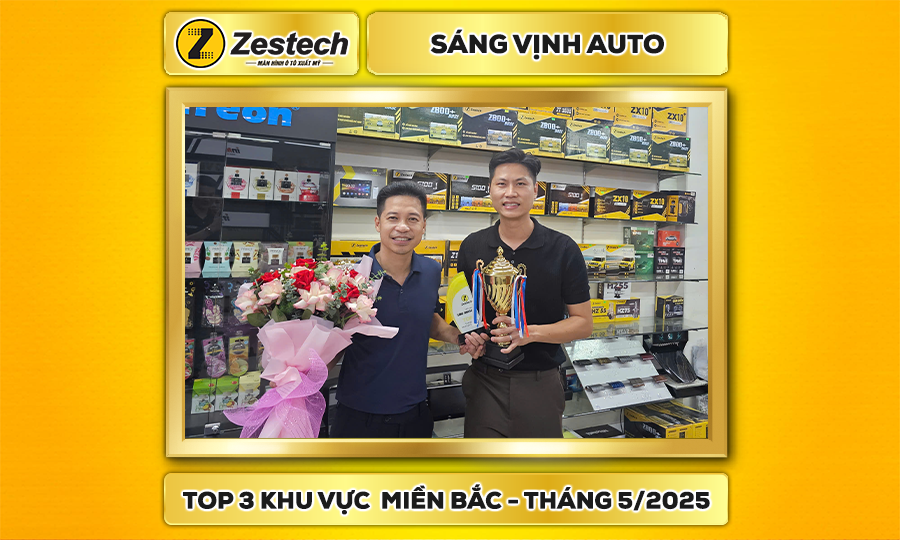 Sáng Vịnh Auto – Đại lý xuất sắc tháng 5/2025 – Khu vực miền Bắc