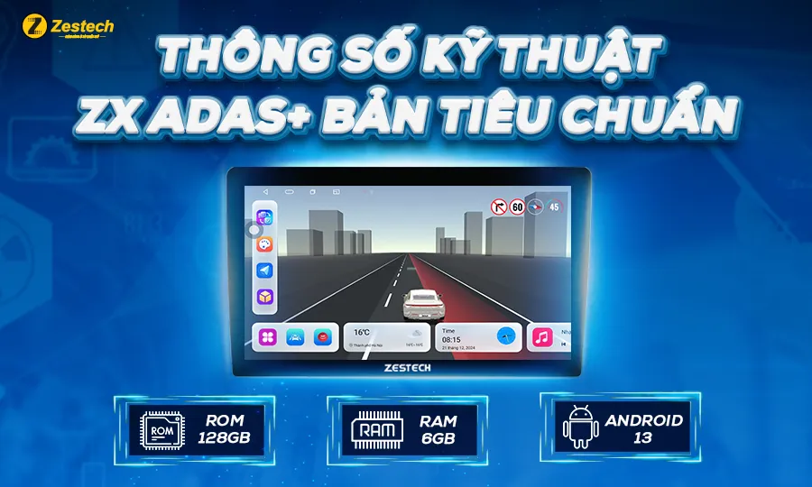 Thông số kỹ thuật ZX ADAS+ Bản Tiêu Chuẩn