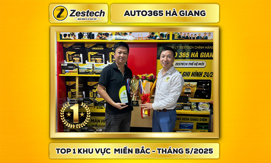 Auto365 Hà Giang – Đại lý xuất sắc tháng 5/2025 – Khu vực miền Bắc