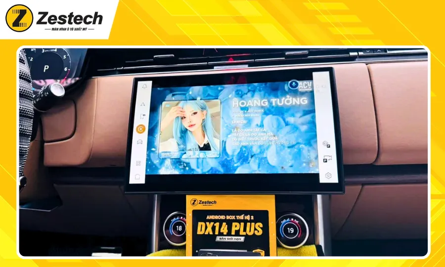Android Box cho xe Range Rover 2022-2025-Giải trí