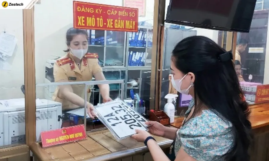Đăng ký biển số xe mới tại Công an cấp xã hoặc Phòng Cảnh sát giao thông (PC08) – Công an cấp tỉnh
