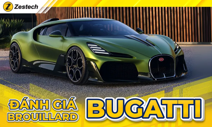 Bugatti Brouillard – Siêu xe one-off đỉnh cao của kỷ nguyên W16