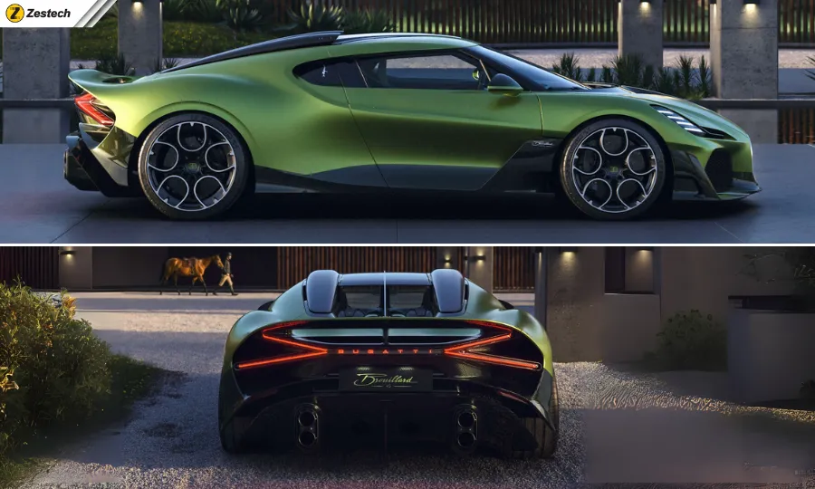 Bugatti Brouillard mang kiểu dáng coupe mạnh mẽ