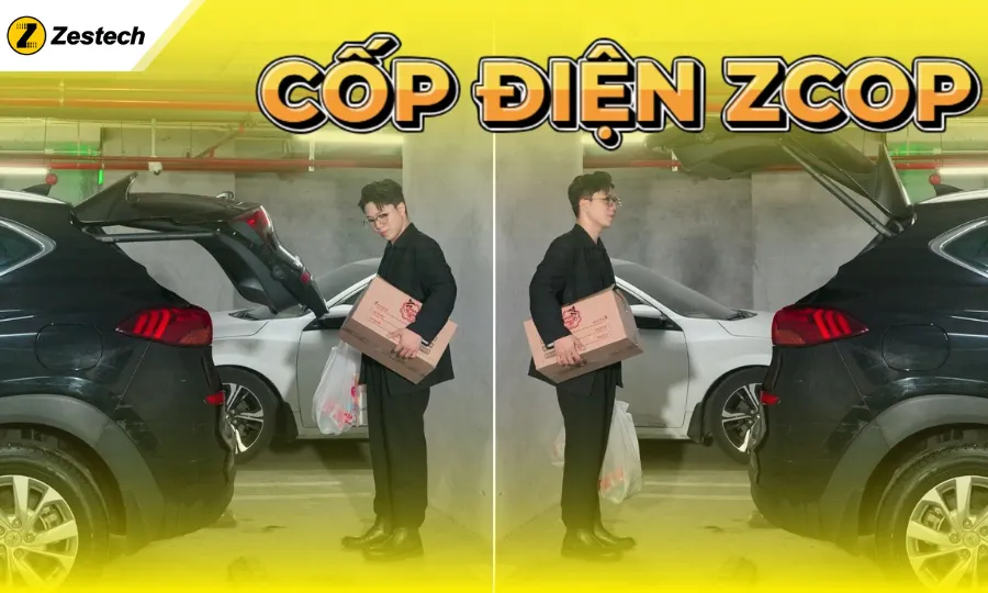 Hướng dẫn lắp đặt & sử dụng cốp điện ZCOP