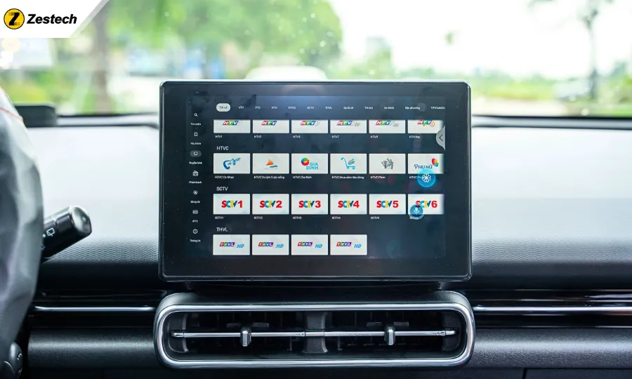 Màn hình Android cho xe Vinfast Limo Green-Giải trí