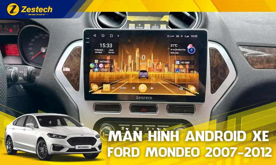 Zestech ZX10 – Màn hình ô tô cho xe Ford Mondeo 2007-2012