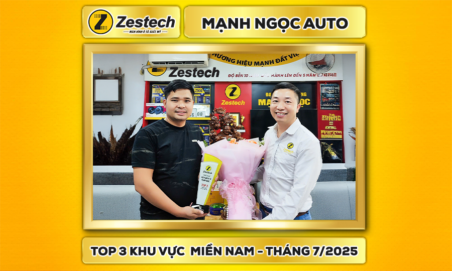 Mạnh Ngọc Auto – Đại lý xuất sắc tháng 7/2025 – Khu vực miền Bắc