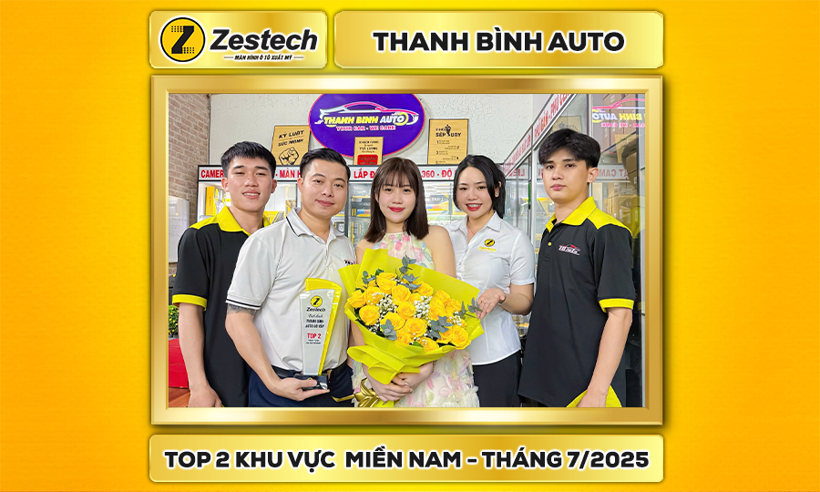 Thanh Bình Auto – Đại lý xuất sắc tháng 7/2025 – Khu vực miền Nam