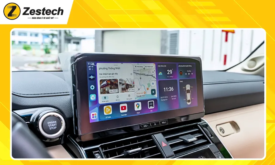 Ưu đãi khi lắp đặt Android Box cho xe Land Cruiser LC300