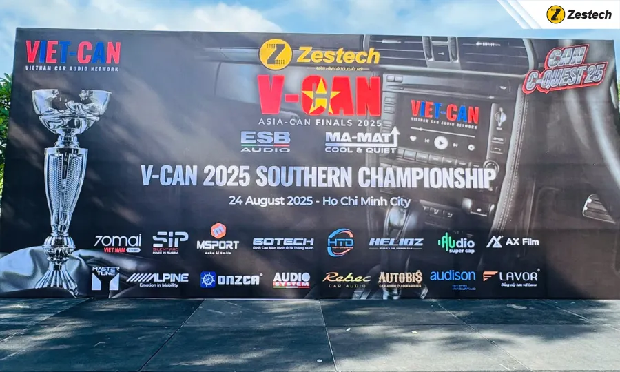 Zestech đồng hành cùng V-CAN Southern Championship 2025