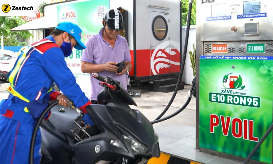 Xe nào dùng được xăng E10