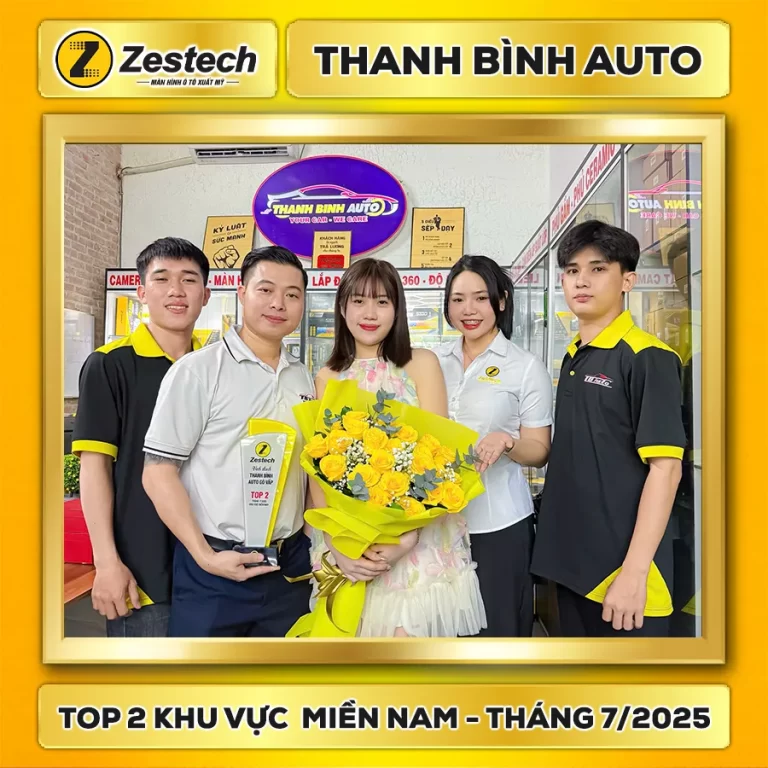 Vinh danh Thanh Bình Auto - Đại lý xuất sắc tháng 7/2025 – Khu vực miền Nam
