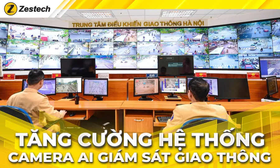 Camera AI giám sát giao thông – Xu hướng mới hạn chế CSGT ra đường