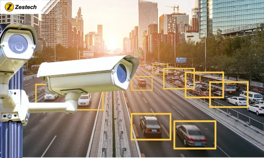 Hình ảnh minh họa của Camera AI giám sát giao thông (Camera phạt nguội)
