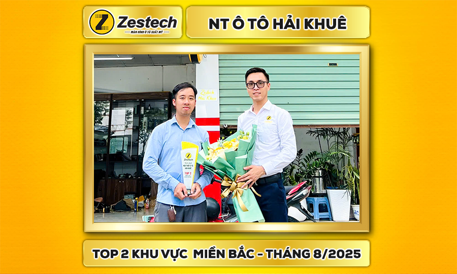 Nội thất ô tô Hải Khuê – Đại lý xuất sắc tháng 8/2025 – Khu vực miền Bắc
