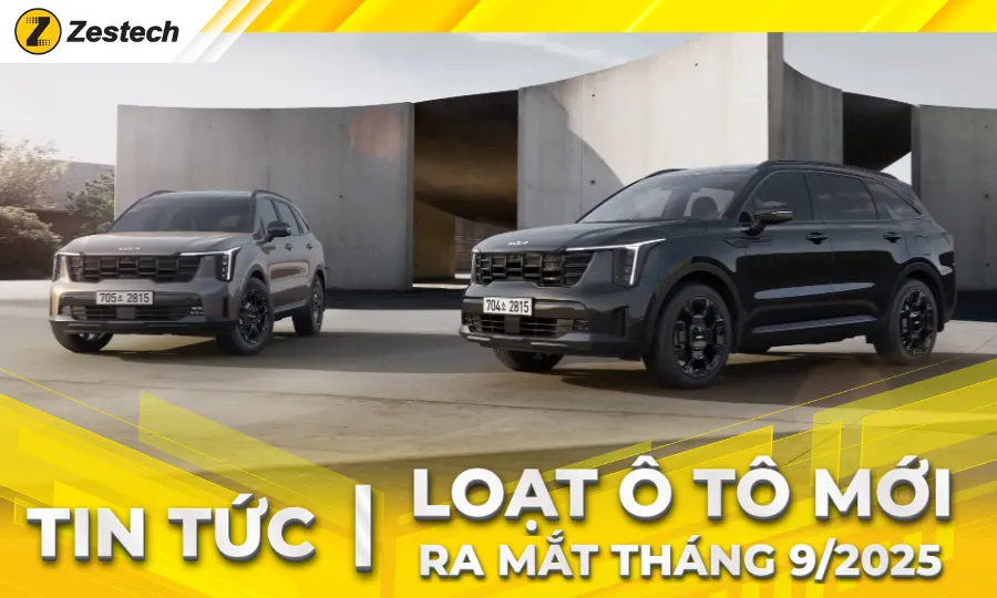 Điểm danh loạt ôtô sẽ ra mắt khách Việt trong tháng 9