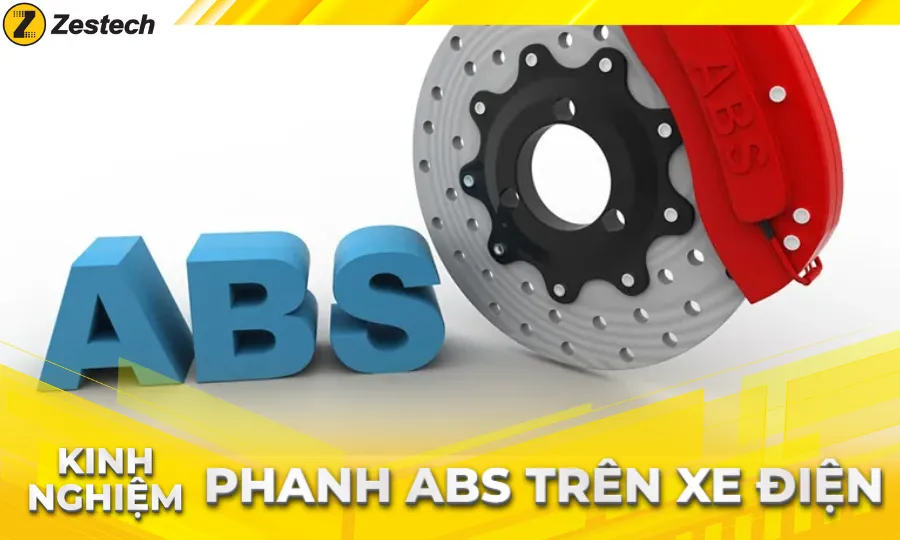 Phanh ABS trên xe điện có gì đặc biệt? Ưu điểm và khác biệt so với xe xăng
